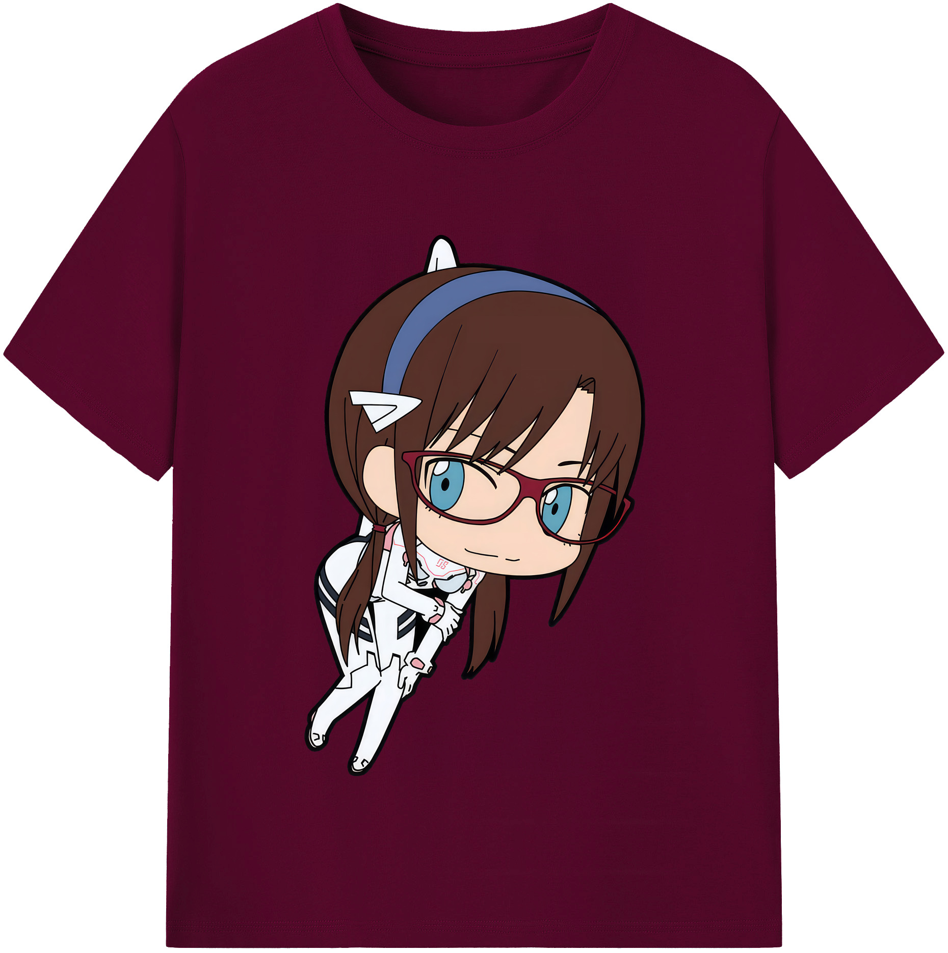 （画像用） EVA 新世紀エヴァンゲリオン レディースカジュアルプリントTシャツ（綿100％）